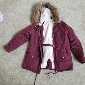 H&M fur coat
